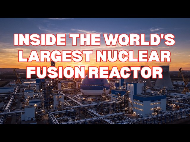Inside the World's Largest Nuclear Fusion Reactor: ITER Engineering