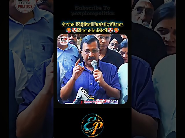 Arvind Kejriwal Brutally Slams Narendra Modi 😱🔥