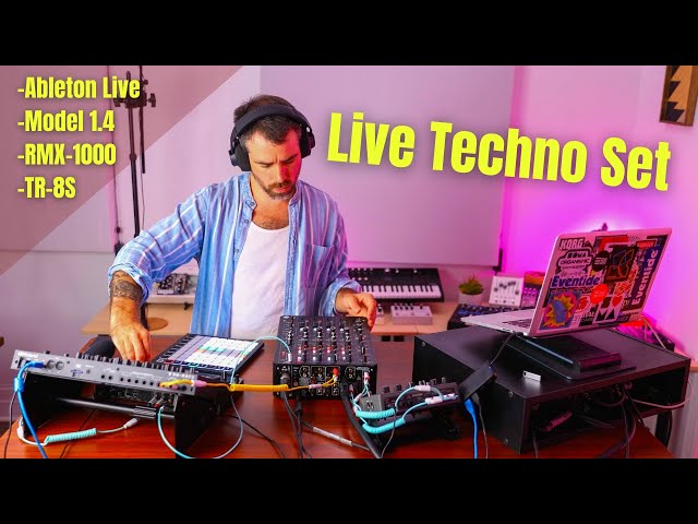 Ableton Live Techno Set // Model 1.4 / TR-8S / RMX-1000