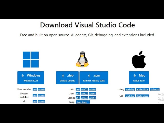 vs code installation for beginners #easy  tutorial step by step