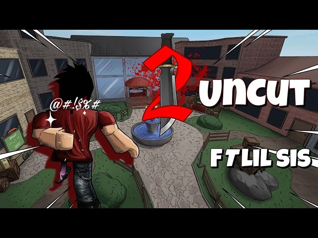 MM2 But Its Uncut (Ft Lil Sis) ...It Got Crazy