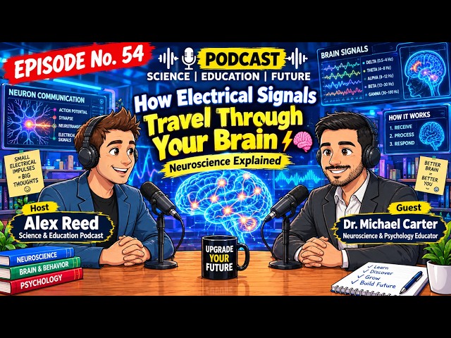 How Electrical Signals Travel Through Your Brain ⚡🧠 | Neuroscience Explained | Episode 54