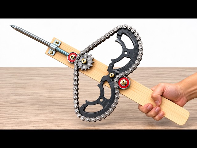 The Crazy Idea of ​​a 60 Year Old Master Carpenter! Inventing a Million Dollar DIY Tool.