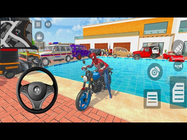 Tiny Wheels Driving Through a Giant Toy Playground With Tiny Cars and Fun Roads for Young Kids Game