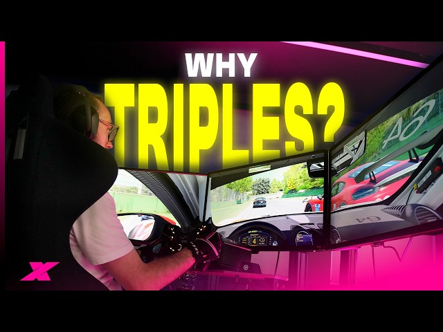 Here’s Why Triple Screens Are Best for Sim Racing