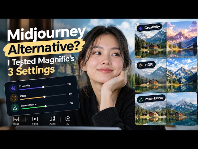 Midjourney Alternative? I Tested Magnific's 3 Settings