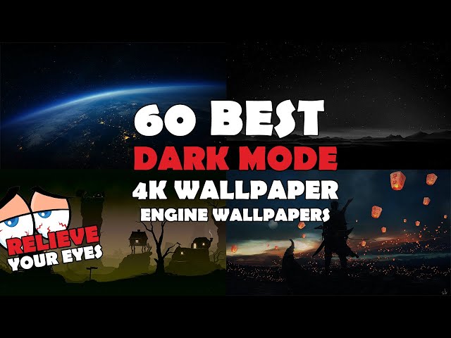 Top 60 BEST Dark Mode 4K Wallpaper Engine Wallpapers 2020 #1