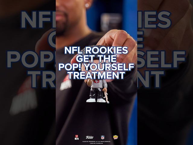 Новички NFL знакомятся со своими фигурками POP! Yourself | Funko x NFLPA