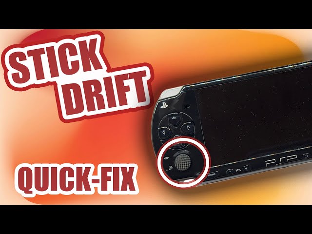 FIX MY PSP #08 - 🕹️ PSP 1000 Stick Drift Repaired – Without Any Spare Parts! 🤯🔧