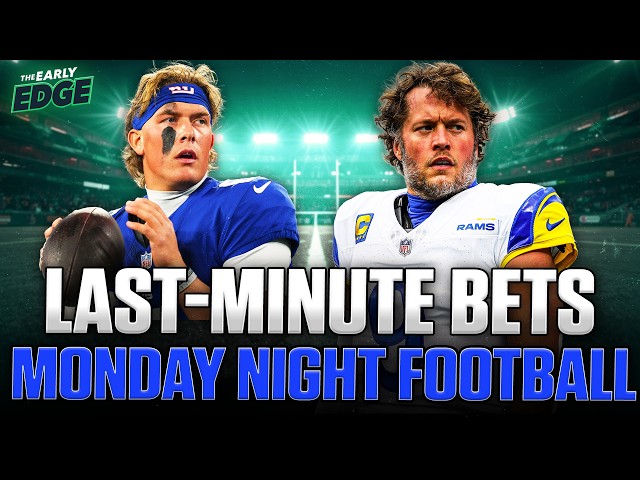 Monday Night Football: BEST BETS for Giants vs. Rams!