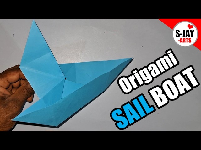 11  Origami Paper Sail BOAT