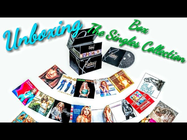 Unboxing Box Britney Spears The Singles Collection HDR