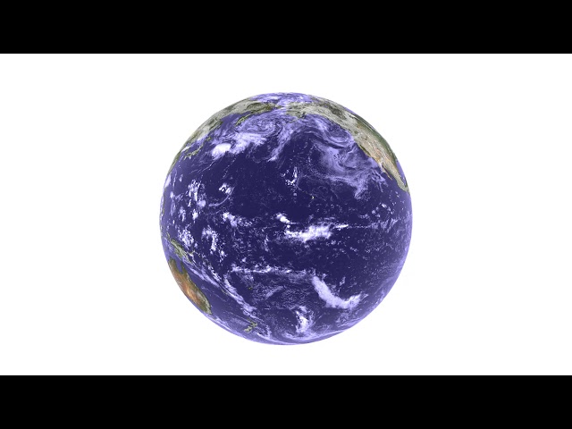 FREE 4K & HD Stock Footage & Animation. Planet Earth rotating on White Background Loop. No Copyright