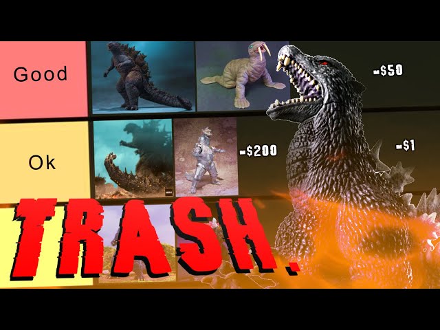 Ranking The WORST Godzilla Action Figures (According to Fans)