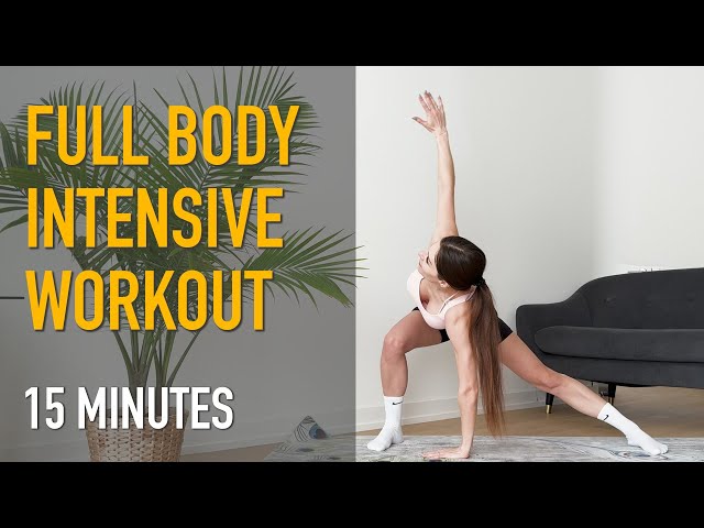 15-Min Blitz: Intensive Full Body Workout - No Equipment Needed