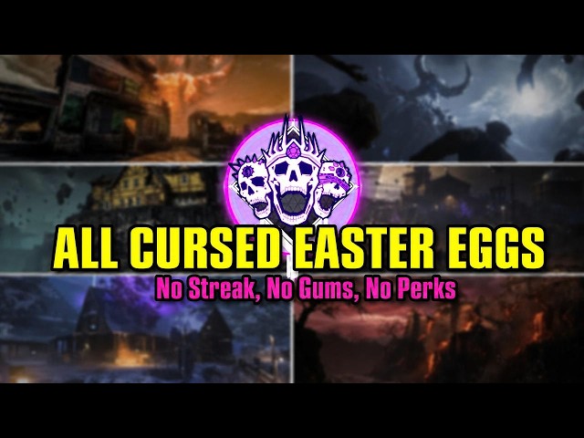 EVERY CURSED EASTER EGG IN BLACK OPS 7 ZOMBIES — NO PERKS, NO GUMS, NO STREAK