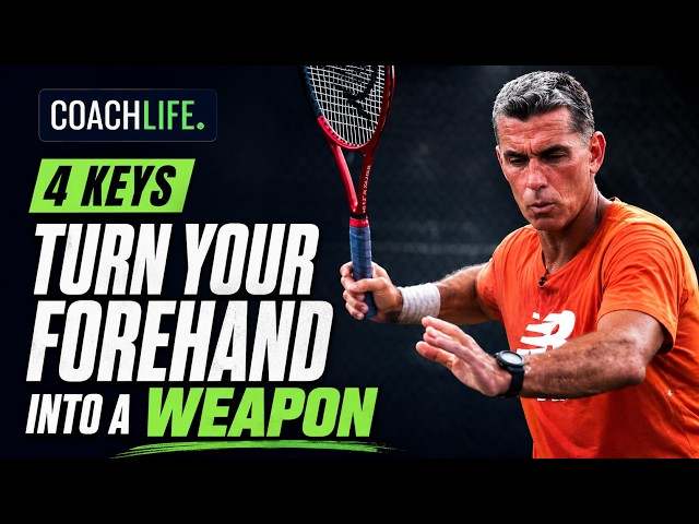 4 Keys to Turn Your Forehand Into a Weapon | Tennis Forehand Technique Explained