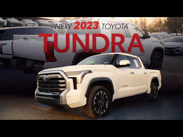 2023 Toyota Tundra 4x4 Limited Hybrid — Panoramic Roof