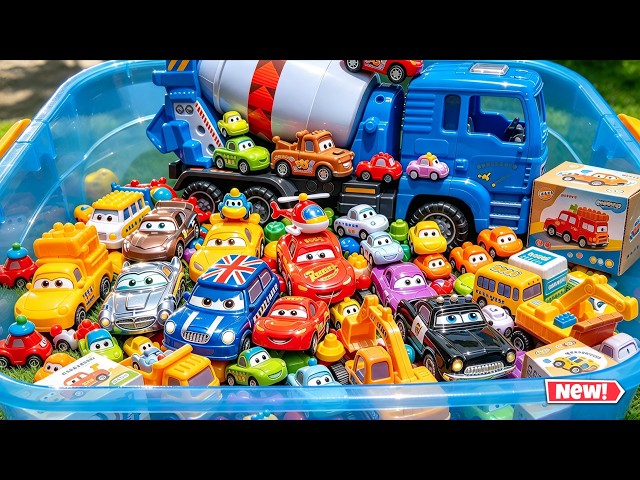 ASMR Unboxing Disney Cars Lightning McQueen Toy 🏎️ (Satisfying unboxing Sounds )