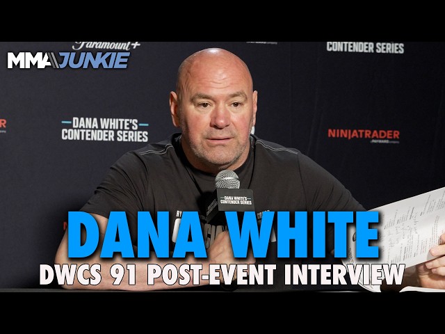 Dana White confirms Michael "Venom" Page not re-signed by UFC, talks Garcia vs. Benn