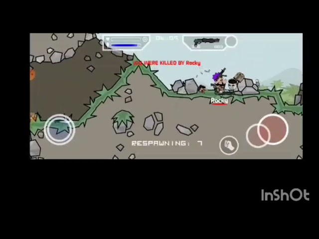 rxgaming vs two pro girls in mini militia