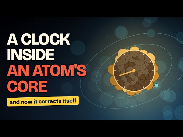 A Clock That Ticks Inside an Atom's Nucleus Now Corrects Itself. Here's How