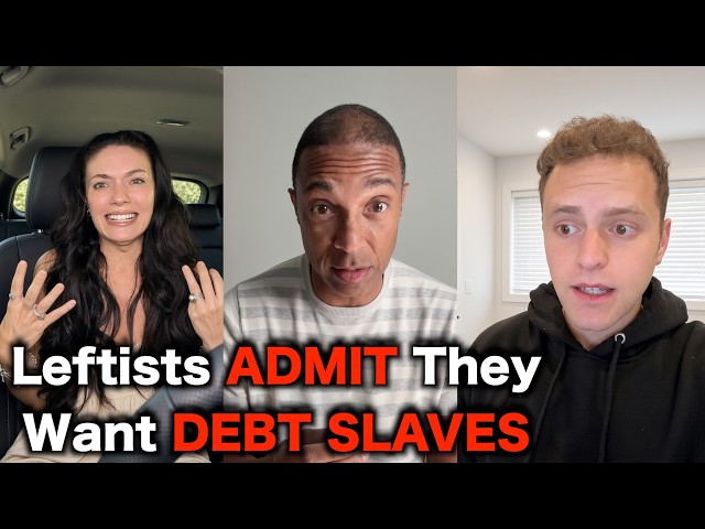 Leftists ADMIT They NEED Student Loan DEBT SLAVES
