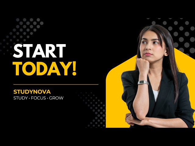 [ StudyNova  Let’s Start Our Study Journey Together