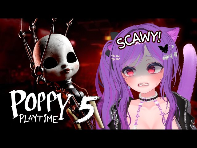 【POPPY PLAYTIME CHAPTER 5】AAAAA!! scariest chapter..?! IM SCARED!【#AngyCatto】
