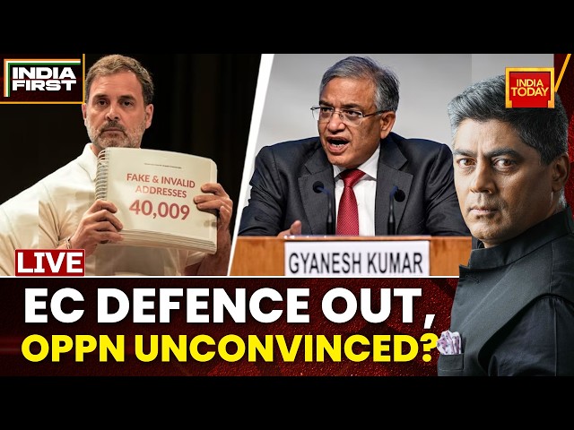 LIVE: Congress Keeps ‘Vote Chori’ Fire Burning | EC Rebuts Allegations, Oppn Remains Unconvinced