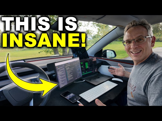 I Built the Ultimate Tesla Office for Almost No Money