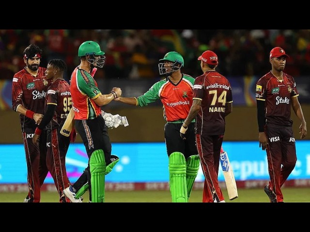 🔥 Trinbago Knight Riders WON BY 5 WICKETS 😱 CPL T20 Gameplay 🏏❤️ #shorts