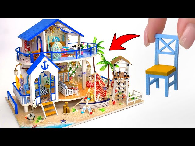 DIY Miniature Beach House By The Sea