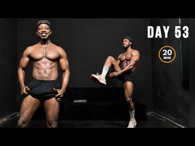 🔥 20-Min Fat Burning Workout | HIIT Cardio at Home   | No Equipment | 90 Day Challenge | Day 53