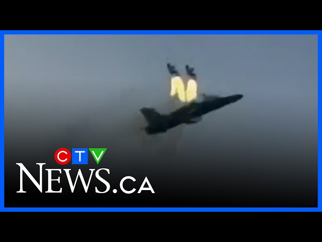 Air Force fighter jet crashes moments after takeoff