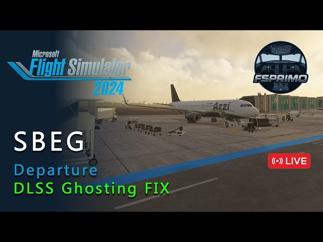 MSFS 2024 - Fenix A320 | Manaus Departure - DLSS Panels Ghosting FIX