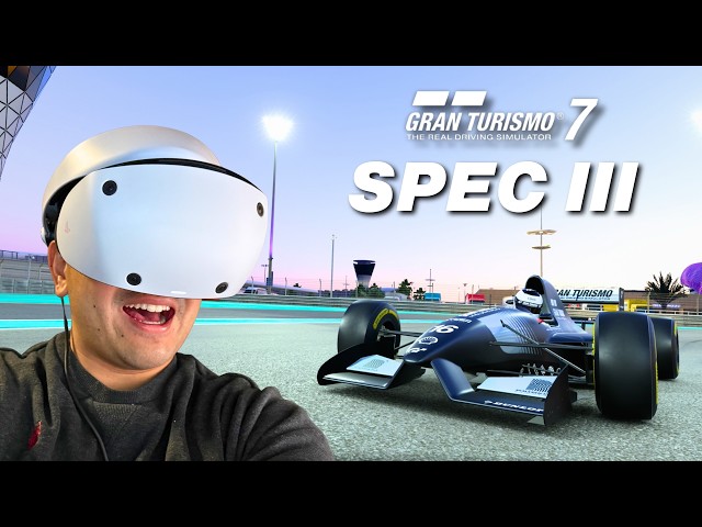 Контент GT7 Spec III F1 в VR просто невероятен