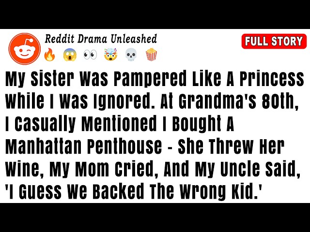 My Sister Was Pampered Like a Princess While I Was Ignored at Grandma’s