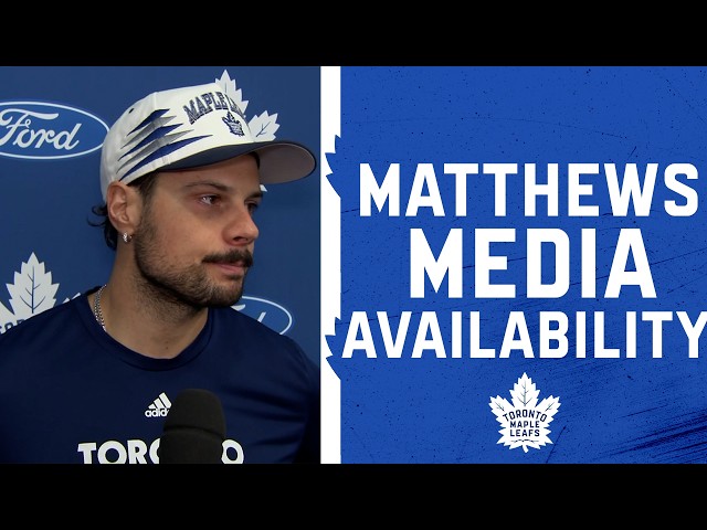 Auston Matthews | Training Camp | September 24, 2026