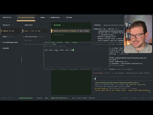 The AI Coding Workflow I Used to Build Nebula