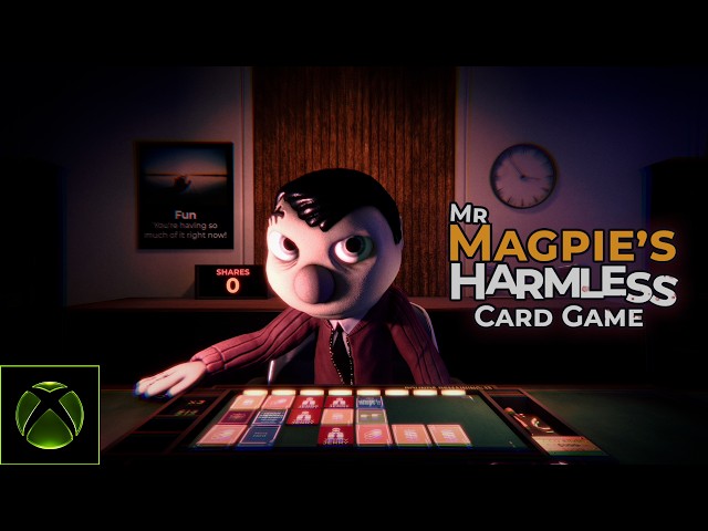Mr Magpie’s Harmless Card Game - XBOX Announcement