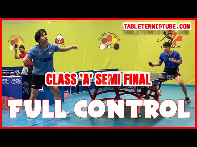 Alex Bu [2431] vs David XU [2488] - Semi Final- 2024 Ontario Championships (Nov) #tabletennis #tt
