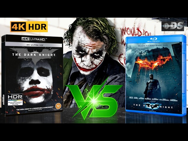 4K HDR Blu-ray ANALYSIS | The Dark Knight 2008