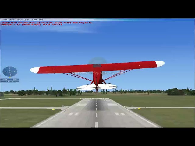 Landing on Bus, No Insurance Claim if destroyed FSX Mission  Please subscribe and like
