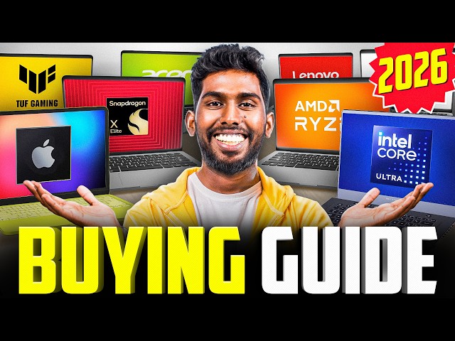 Laptop Buying Guide 2026 | Best Laptop for Every Purpose