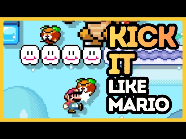 Nobody kicks it like Mario