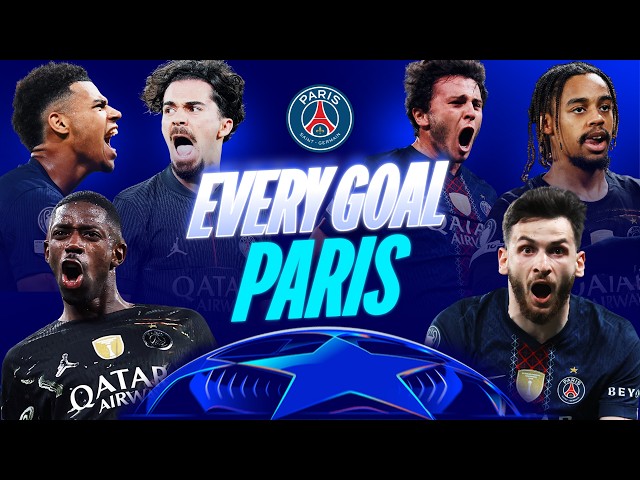 EVERY Paris Saint-Germain Goal To Reach The Champions League Final!