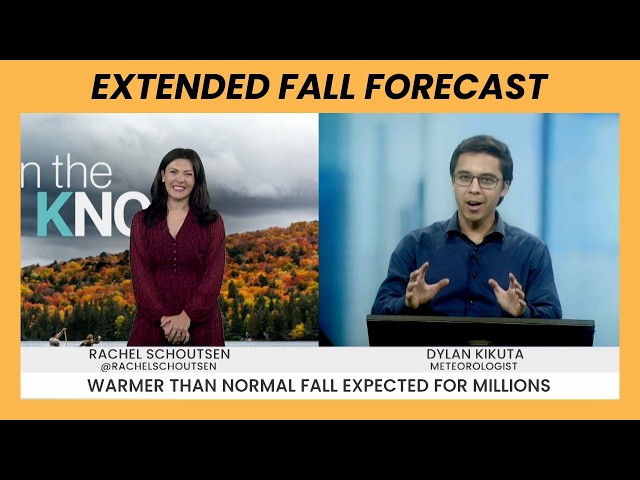 Fall Forecast Extended: Warmth will reign, but will winter be held back? | #fallforecast2026