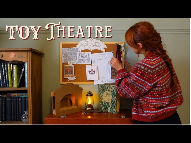 I'm Designing My Own Victorian Toy Theatre 🎭