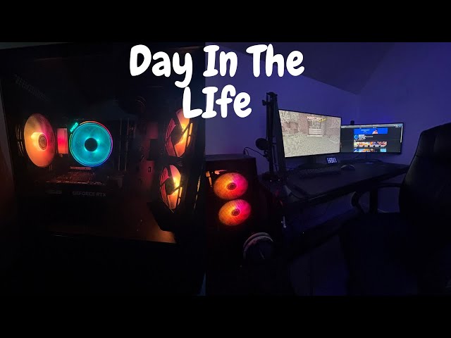 Day In The Life Of Youtuber And Streamer